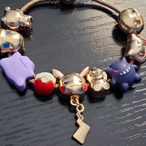 Pokemon Inspired Charm Bracelet